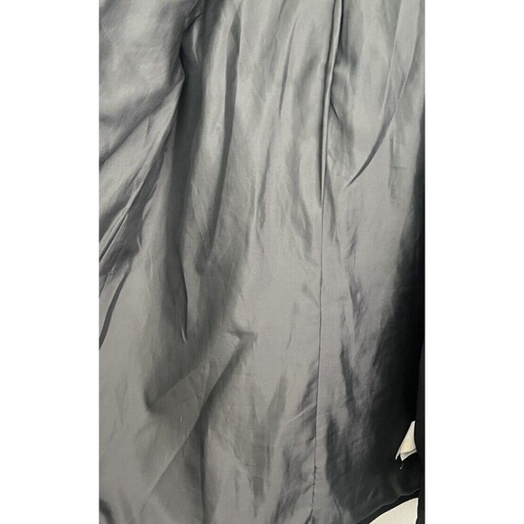 J Crew Cocoon Coat Italian Stadium Cloth Nello Gori Hooded Wool Black Heavy 2 - Picture 6 of 9